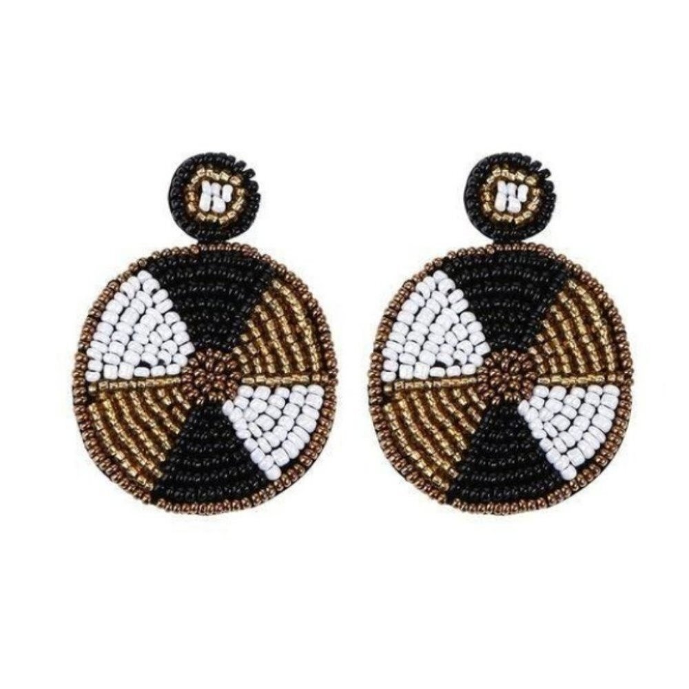 Fashion handmade beads drop earrings